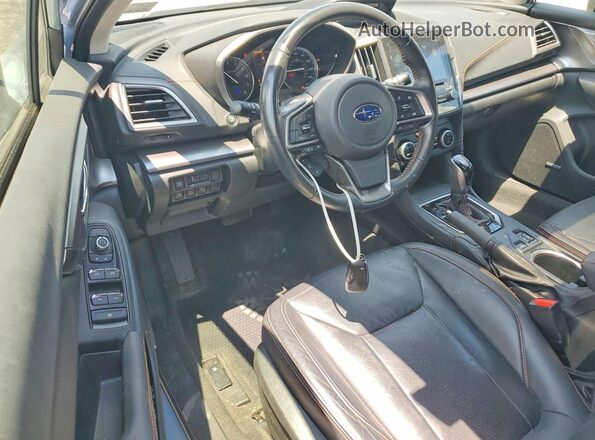 JF2GTHNC7M8215634 2021 SUBARU CROSSTREK Синий Вид панели приборов