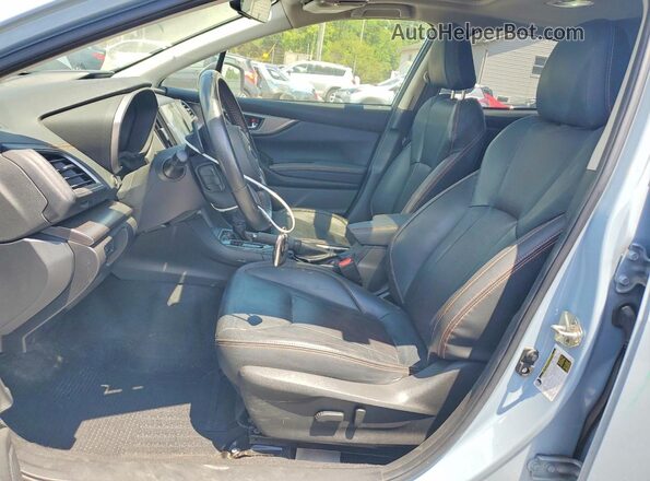 JF2GTHNC7M8215634 2021 SUBARU CROSSTREK Синий Вид салона спереди