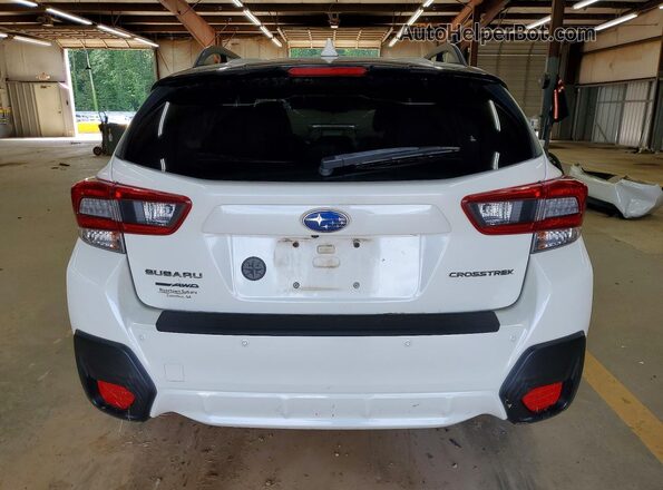 JF2GTHNC7M8253753 2021 SUBARU CROSSTREK White უკანა ხედი