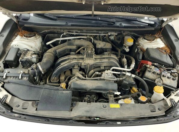 JF2GTHNC7M8253753 2021 SUBARU CROSSTREK White ძრავის განყოფილების ხედი