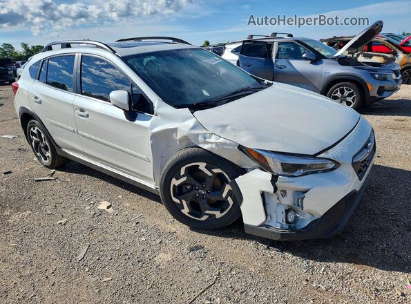 JF2GTHNC7M8311943 2021 SUBARU CROSSTREK White Przód prawy