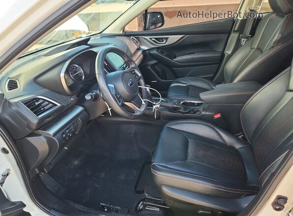JF2GTHNC7M8311943 2021 SUBARU CROSSTREK White Widok wnętrza z przodu