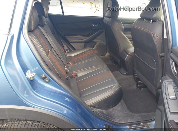 JF2GTHNC8MH346541 2021 SUBARU CROSSTREK Blue Widok naklejki z numerem VIN