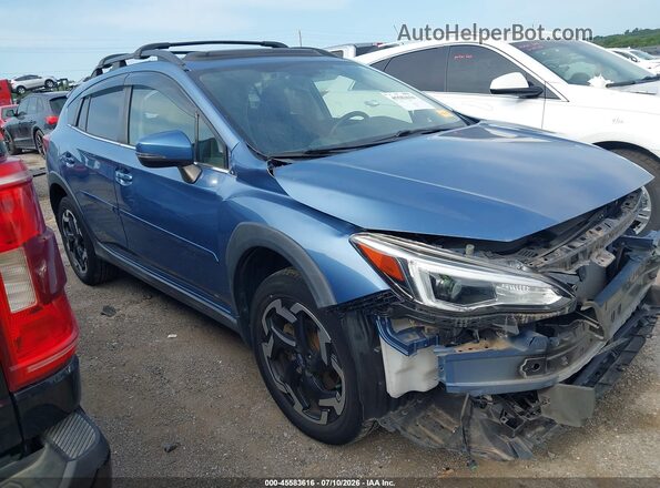 JF2GTHNC8MH346541 2021 SUBARU CROSSTREK Blue Widok wnętrza 360 stopni