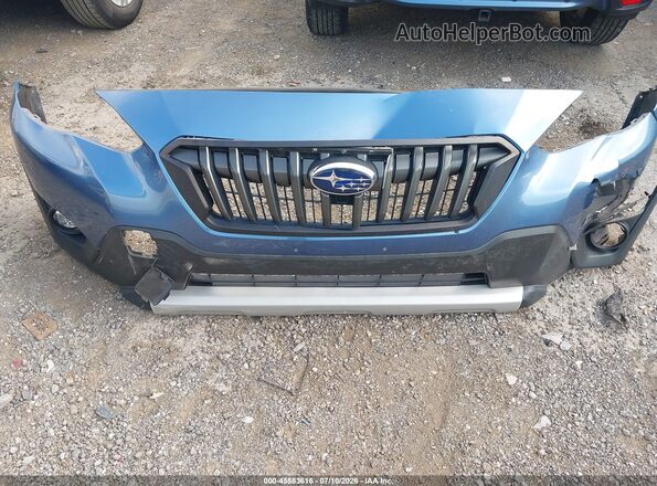 JF2GTHNC8MH346541 2021 SUBARU CROSSTREK Blue Widok zestawu wskaźników