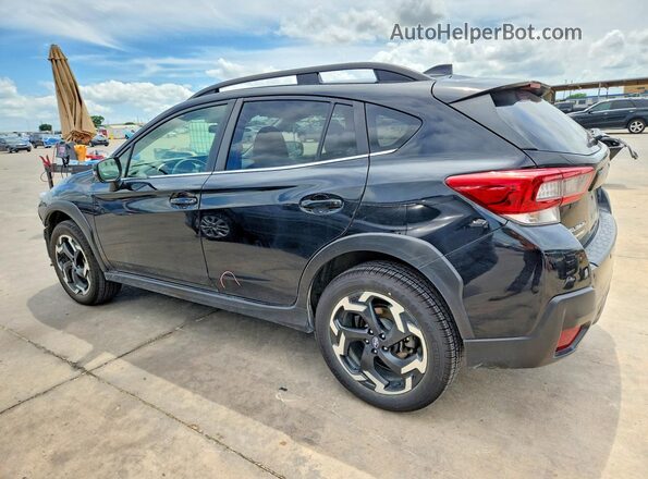 JF2GTHNC8P8208146 2023 SUBARU CROSSTREK Black Trasero izquierdo