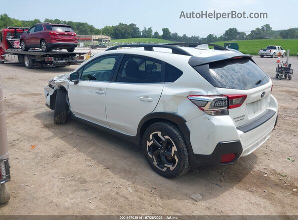 JF2GTHNC9MH663597 2021 SUBARU CROSSTREK White Tył lewy