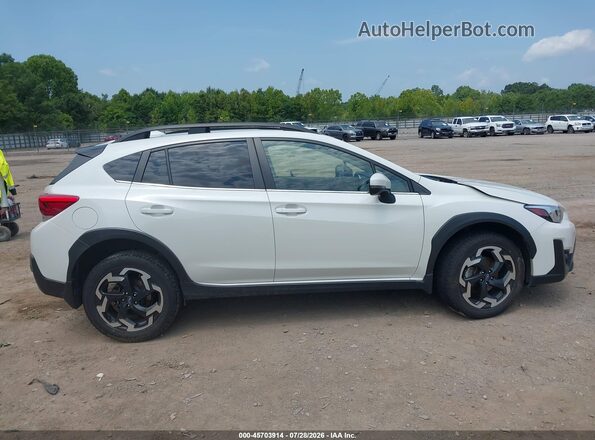 JF2GTHNC9MH663597 2021 SUBARU CROSSTREK White Widok wnętrza z tyłu