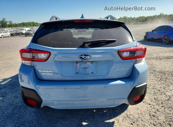 JF2GTHNC9PH241995 2023 SUBARU CROSSTREK Blue უკანა ხედი