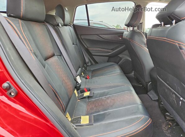 JF2GTHNCXM8295088 2021 SUBARU CROSSTREK Red Rear seats view