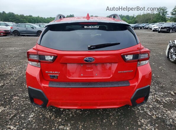 JF2GTHNCXM8318322 2021 SUBARU CROSSTREK Red Vista trasera