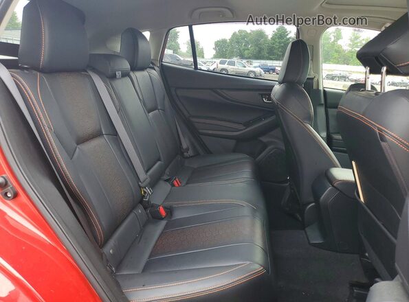 JF2GTHNCXM8318322 2021 SUBARU CROSSTREK Red Vista interior trasera