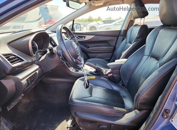 JF2GTHNCXMH360862 2021 SUBARU CROSSTREK Blue Widok wnętrza z przodu