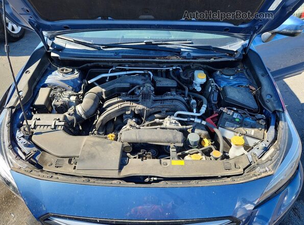 JF2GTHNCXMH360862 2021 SUBARU CROSSTREK Blue Widok komory silnika