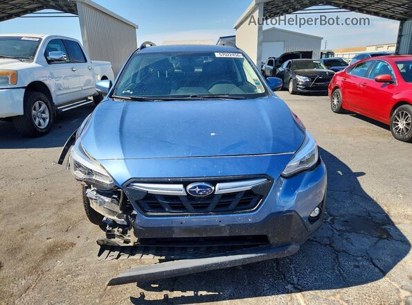 JF2GTHNCXMH360862 2021 SUBARU CROSSTREK Blue Widok z przodu