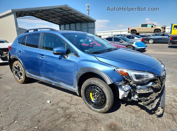 JF2GTHNCXMH360862 2021 SUBARU CROSSTREK Blue Przód prawy