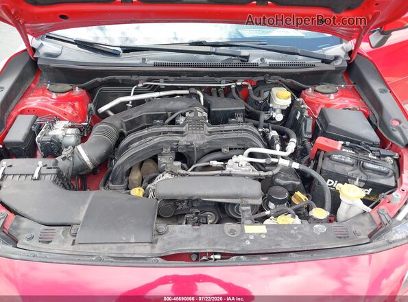 JF2GTHNCXMH364944 2021 SUBARU CROSSTREK Red უკანა ხედი