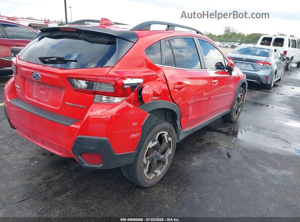 JF2GTHNCXMH364944 2021 SUBARU CROSSTREK Red უკანა მარჯვენა