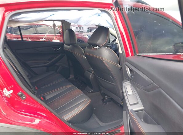 JF2GTHNCXMH364944 2021 SUBARU CROSSTREK Red VIN კოდის სტიკერის ხედი
