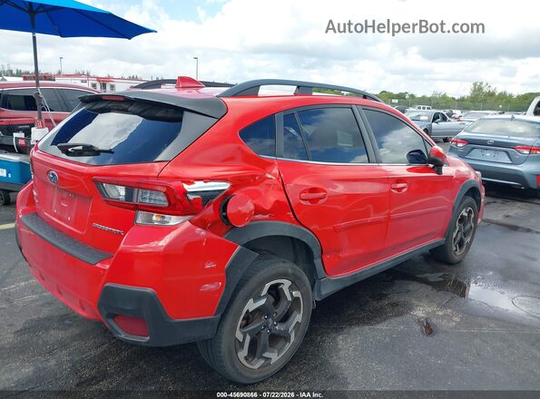 JF2GTHNCXMH364944 2021 SUBARU CROSSTREK Red წინა ხედი
