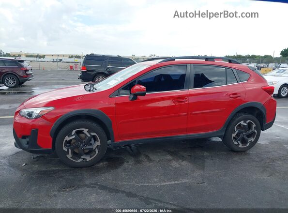 JF2GTHNCXMH364944 2021 SUBARU CROSSTREK Red სალონის 360-გრადუსიანი ხედი