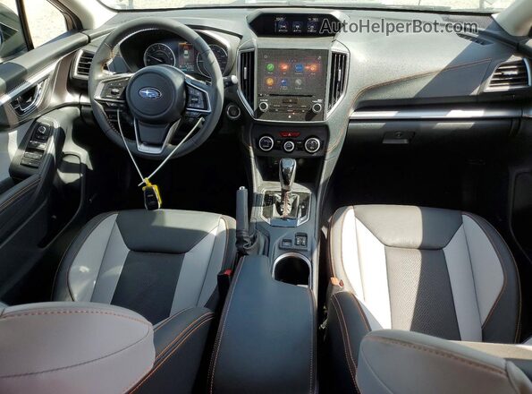 JF2GTHNCXP8328403 2023 SUBARU CROSSTREK Gray Dashboard view