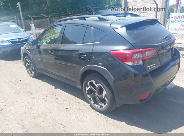 JF2GTHNCXPH242136 2023 SUBARU CROSSTREK Black Trasero izquierdo