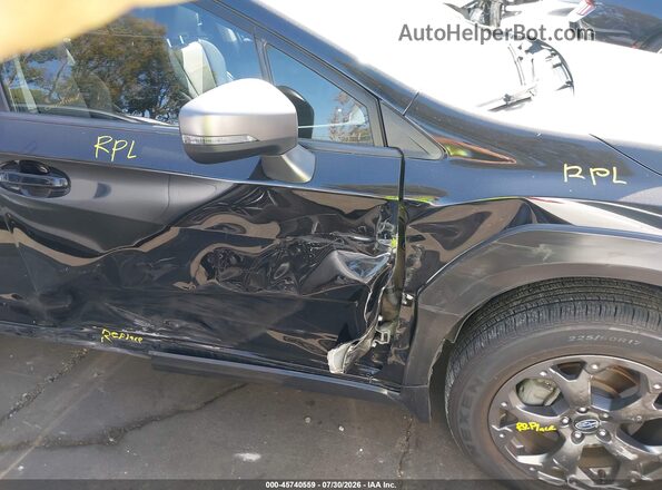 JF2GTHRC0NH285293 2022 SUBARU CROSSTREK Black Դիմացի տեսք