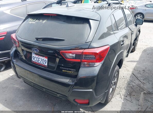 JF2GTHRC0NH285293 2022 SUBARU CROSSTREK Black Հետևի աջ