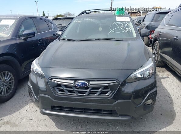 JF2GTHRC0NH285293 2022 SUBARU CROSSTREK Black Սալոնի հետևի տեսք