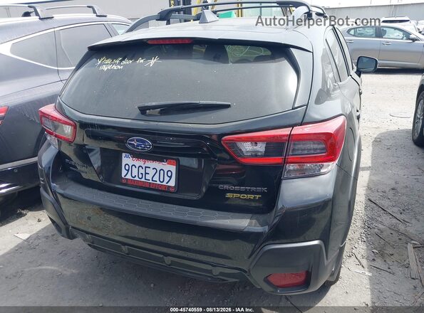 JF2GTHRC0NH285293 2022 SUBARU CROSSTREK Black 