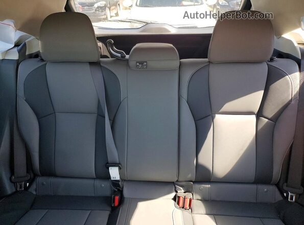 JF2GTHRC0PH298127 2023 SUBARU CROSSTREK White უკანა სავარძლების ხედი