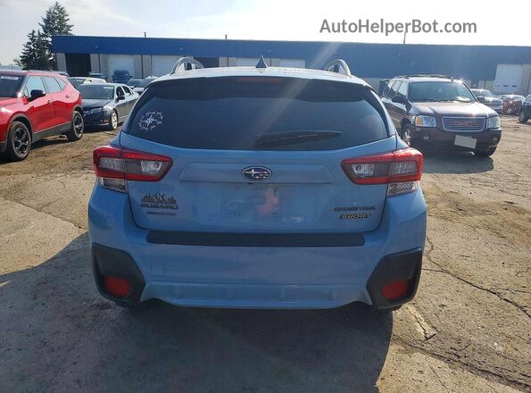 JF2GTHRC1MH266251 2021 SUBARU CROSSTREK Blue Widok z tyłu