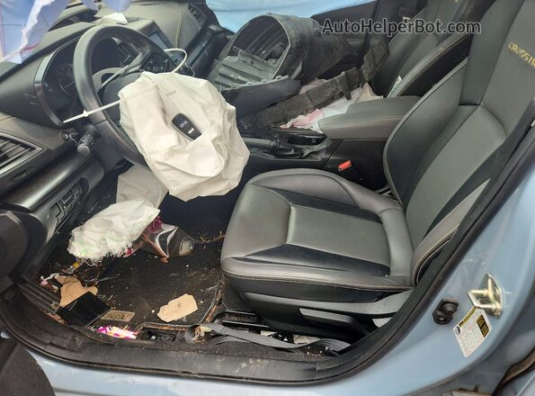 JF2GTHRC1MH266251 2021 SUBARU CROSSTREK Blue Widok wnętrza z przodu