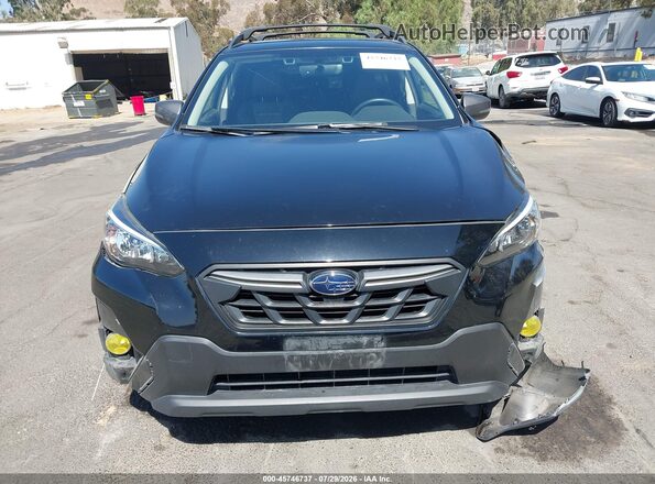 JF2GTHRC1NH271709 2022 SUBARU CROSSTREK Black ხელსაწყოთა პანელის ხედი