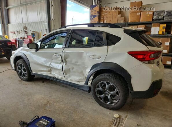 JF2GTHRC2MH230164 2021 SUBARU CROSSTREK Белый Задняя левая четверть