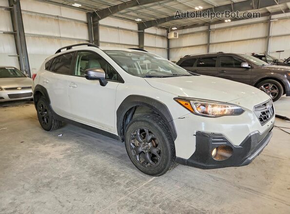 JF2GTHRC2MH230164 2021 SUBARU CROSSTREK Белый Передняя правая четверть