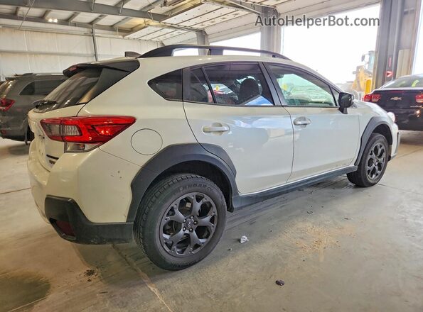 JF2GTHRC2MH230164 2021 SUBARU CROSSTREK Белый Задняя правая четверть