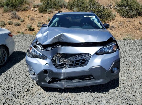 JF2GTHRC2MH237891 2021 SUBARU CROSSTREK Silver Вид спереду