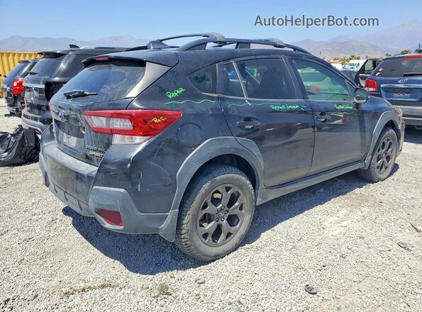 JF2GTHRC5NH255142 2022 SUBARU CROSSTREK Black Tył prawy