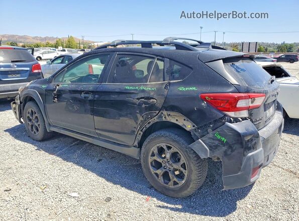 JF2GTHRC5NH255142 2022 SUBARU CROSSTREK Black Tył lewy