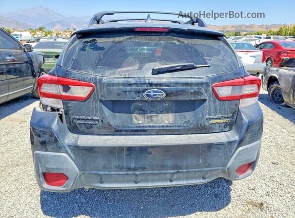 JF2GTHRC5NH255142 2022 SUBARU CROSSTREK Black Widok z tyłu