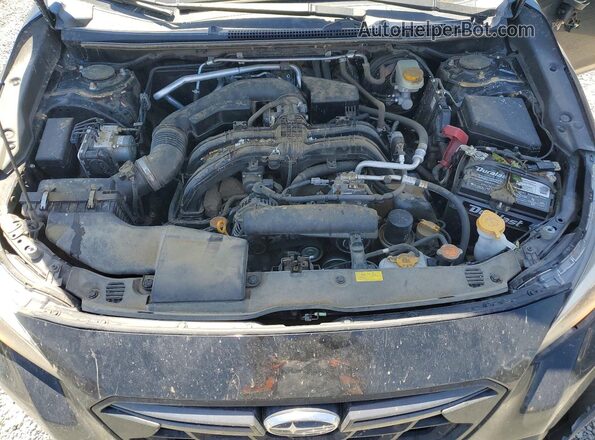 JF2GTHRC5NH255142 2022 SUBARU CROSSTREK Black Widok komory silnika
