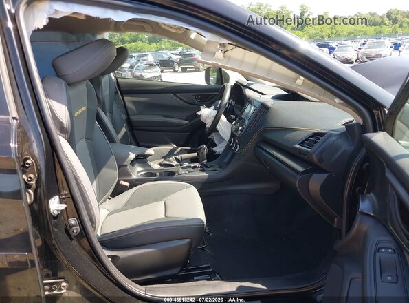 JF2GTHRC5NH272300 2022 SUBARU CROSSTREK Black Front interior view