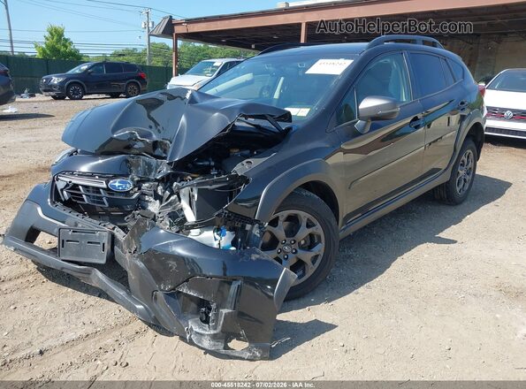 JF2GTHRC5NH272300 2022 SUBARU CROSSTREK Black Front left