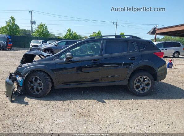 JF2GTHRC5NH272300 2022 SUBARU CROSSTREK Black 360 interior view