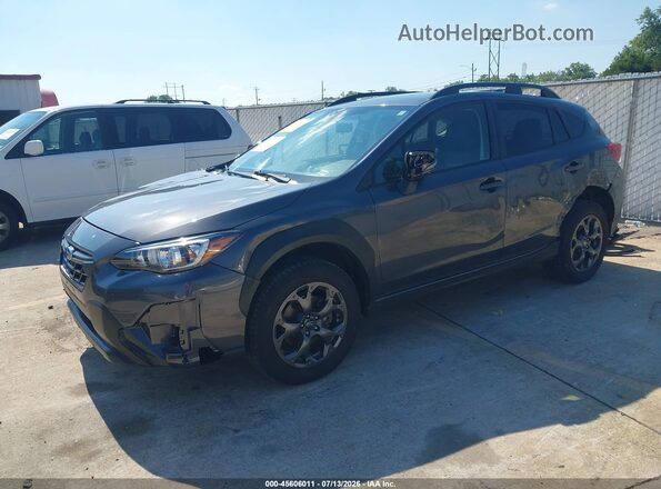 JF2GTHRC5PH210558 2023 SUBARU CROSSTREK Gray Front left