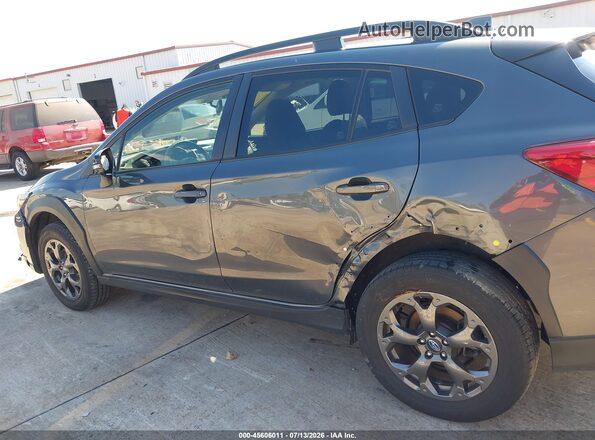 JF2GTHRC5PH210558 2023 SUBARU CROSSTREK Gray Front view