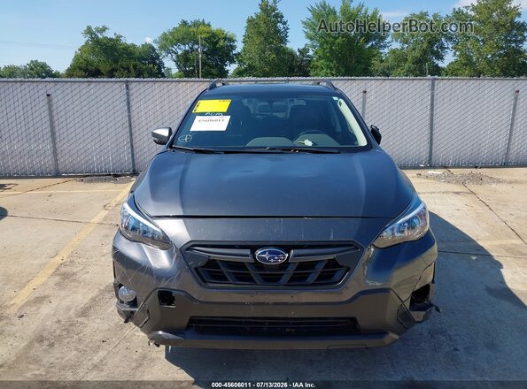 JF2GTHRC5PH210558 2023 SUBARU CROSSTREK Gray Instrument cluster view