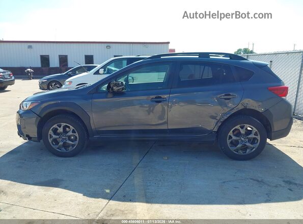 JF2GTHRC5PH210558 2023 SUBARU CROSSTREK Gray 360 interior view